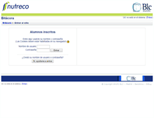 Tablet Screenshot of nutreco.beperson.com